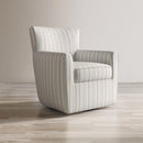 Jofran Bakley Swivel Fabric Accent Chair BLAKELY-SW-BEIGE IMAGE 7