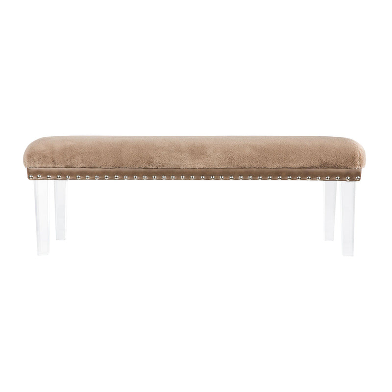 Jofran Brianna Bench BRIANNAKD-BN-MINK IMAGE 2