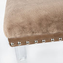 Jofran Brianna Bench BRIANNAKD-BN-MINK IMAGE 5