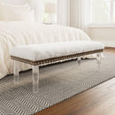 Jofran Brianna Bench BRIANNAKD-BN-SNOW IMAGE 4