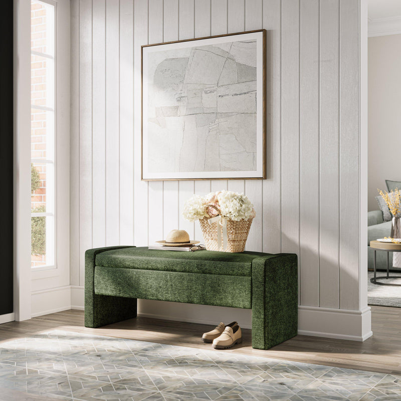 Jofran Braun Storage Bench BRAUN-BN-FOR IMAGE 6