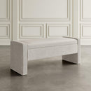 Jofran Braun Storage Bench BRAUN-BN-GRY IMAGE 9