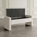 Jofran Braun Storage Bench BRAUN-BN-NAT IMAGE 10