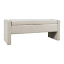 Jofran Braun Storage Bench BRAUN-BN-NAT IMAGE 1