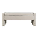 Jofran Braun Storage Bench BRAUN-BN-NAT IMAGE 2