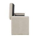 Jofran Braun Storage Bench BRAUN-BN-NAT IMAGE 4