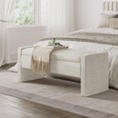 Jofran Braun Storage Bench BRAUN-BN-NAT IMAGE 6