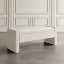 Jofran Braun Storage Bench BRAUN-BN-NAT IMAGE 8