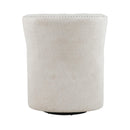 Jofran Bryson Swivel Fabric Accent Chair BRYSON-SW-OAT IMAGE 4