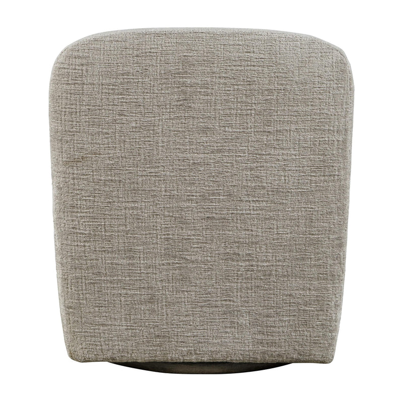 Jofran Josie Swivel Fabric Accent Chair JOSIE-SW-GREY IMAGE 5