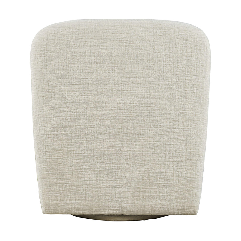 Jofran Josie Swivel Fabric Accent Chair JOSIE-SW-SNOW IMAGE 5