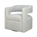 Jofran Lexy Swivel Fabric Accent Chair LEXY-SW-SPA IMAGE 1