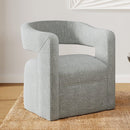 Jofran Lexy Swivel Fabric Accent Chair LEXY-SW-SPA IMAGE 5