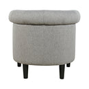 Jofran Lily Stationary Fabric Accent Chair LILY-CH-ASH IMAGE 5