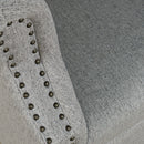 Jofran Lily Stationary Fabric Accent Chair LILY-CH-ASH IMAGE 9