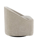 Jofran Lulu Swivel Fabric Accent Chair LULU-SW-TAUPE IMAGE 3