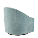 Jofran Lulu Swivel Fabric Accent Chair LULU-SW-TEAL IMAGE 4