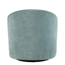 Jofran Lulu Swivel Fabric Accent Chair LULU-SW-TEAL IMAGE 5