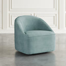 Jofran Lulu Swivel Fabric Accent Chair LULU-SW-TEAL IMAGE 7