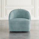 Jofran Lulu Swivel Fabric Accent Chair LULU-SW-TEAL IMAGE 8