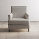 Jofran Mackenzie Stationary Fabric Accent Chair MACKENZIE-CH-SAND IMAGE 5