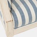 Jofran McKenna Stationary Fabric Accent Chair MCKENNAKD-CH-BLUSTRP IMAGE 5