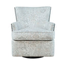 Jofran Peyton Swivel Fabric Accent Chair PEYTON-SW-MULTI IMAGE 2