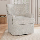 Jofran Peyton Swivel Fabric Accent Chair PEYTON-SW-MULTI IMAGE 5