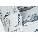 Jofran Seafarer Stationary Fabric Accent Chair SEAFARER-CH-NATURAL IMAGE 6