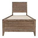 Jofran Maxton Twin Platform Bed 2152-THB/2152-TRS/2152-TPFB IMAGE 3