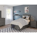 Jofran Maxton Twin Platform Bed with Storage 2150-THB/2150-TRS/2150-TSFB IMAGE 5