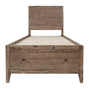 Jofran Maxton Twin Platform Bed with Storage 2152-THB/2152-TRS/2152-TSFB IMAGE 3