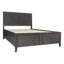 Jofran Maxton Queen Platform Bed with Storage 2150-QHB/2150-QRS/2150-QSFB IMAGE 2