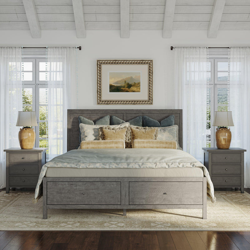 Jofran Maxton King Platform Bed with Storage 2150-KHB/2150-KRS/2150-KSFB IMAGE 6