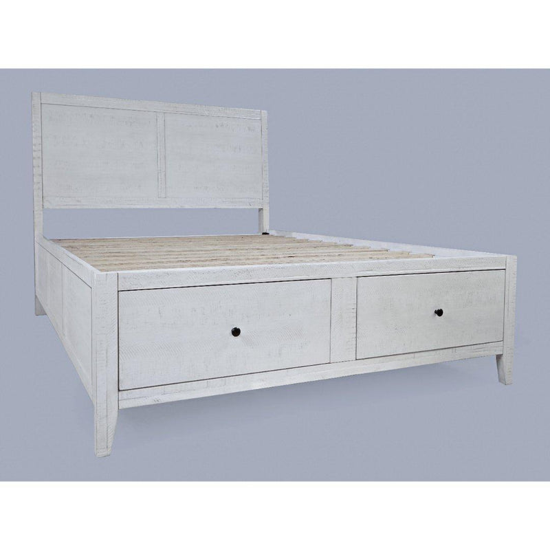 Jofran Maxton Queen Platform Bed with Storage 2151-QHB/2151-QRS/2151-QSFB IMAGE 2