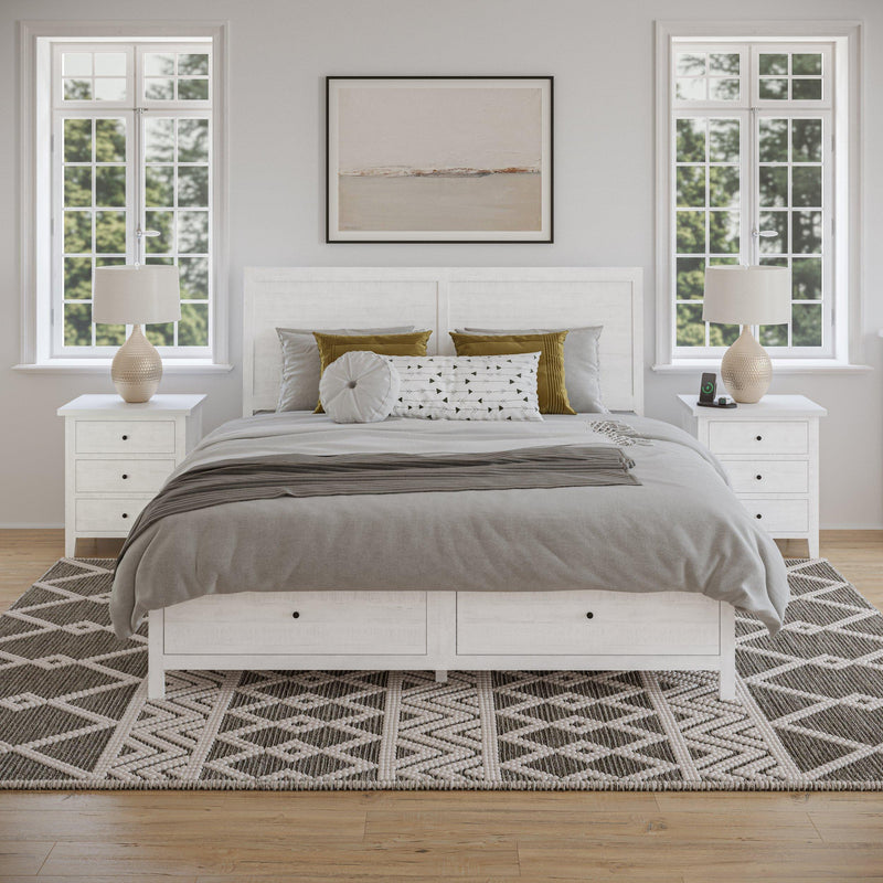 Jofran Maxton King Platform Bed with Storage 2151-KHB/2151-KRS/2151-KSFB IMAGE 5