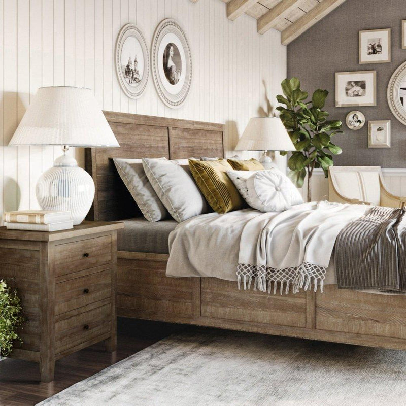 Jofran Maxton Queen Platform Bed with Storage 2152-QHB/2152-QRS/2152-QSFB IMAGE 7