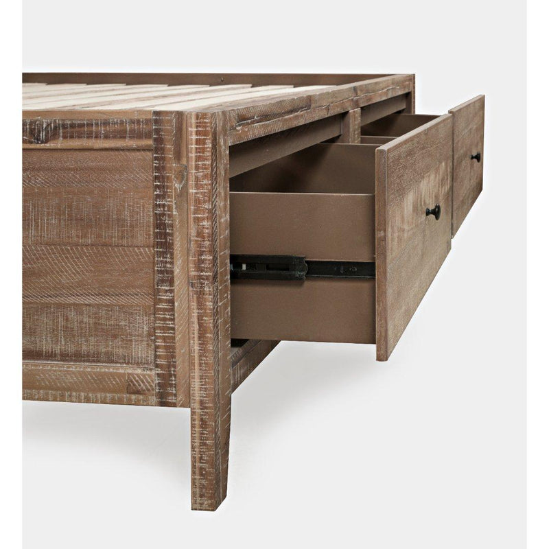 Jofran Maxton Queen Platform Bed with Storage 2152-QHB/2152-QRS/2152-QSFB IMAGE 8