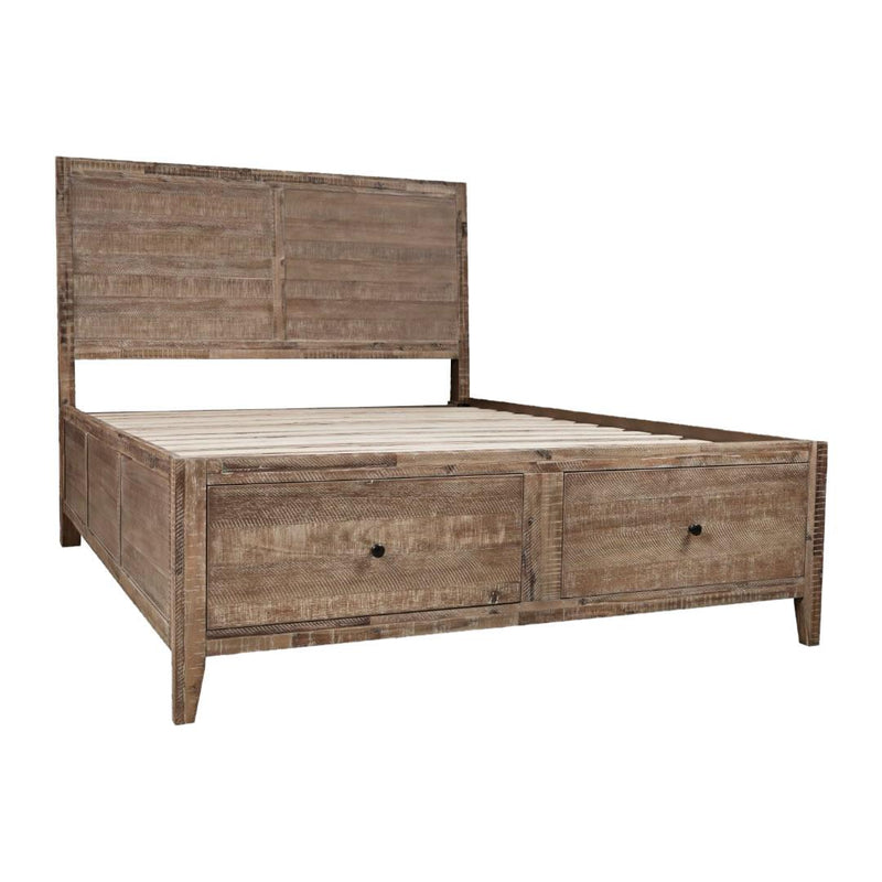 Jofran Maxton King Platform Bed with Storage 2152-KHB/2152-KRS/2152-KSFB IMAGE 2