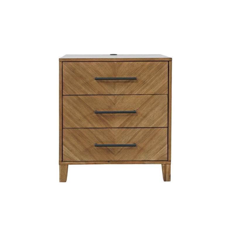Jofran Eloquence 3-Drawer Nightstand 2175-90 IMAGE 2