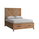 Jofran Eloquence King Platform Bed with Storage 2175-KHB/2175-KRS/2175-KSFB IMAGE 1