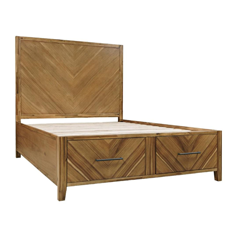 Jofran Eloquence King Platform Bed with Storage 2175-KHB/2175-KRS/2175-KSFB IMAGE 2