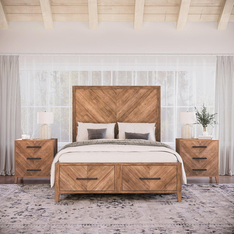 Jofran Eloquence King Platform Bed with Storage 2175-KHB/2175-KRS/2175-KSFB IMAGE 5