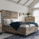 Jofran East Hampton Queen Platform Bed with Storage 2260-QPHB/2260-QRS/2260-QSFB IMAGE 5