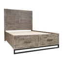 Jofran East Hampton King Platform Bed with Storage 2260-KPHB/2260-KRS/2260-KSFB IMAGE 2
