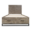 Jofran East Hampton King Platform Bed with Storage 2260-KPHB/2260-KRS/2260-KSFB IMAGE 3