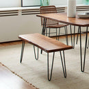 Jofran Maddox Bench 1781-48KD IMAGE 5