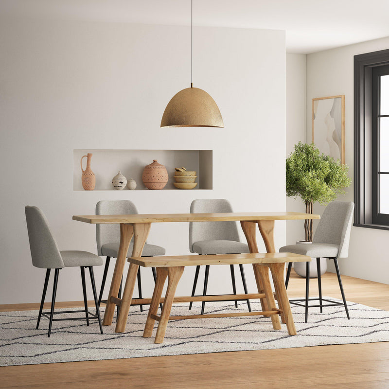 Jofran Macey Counter Height Stool 2271-MACEYSTNAT IMAGE 6