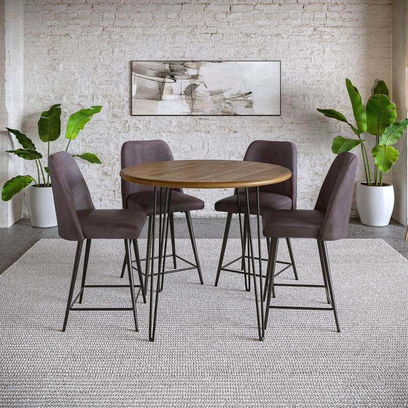 Jofran Maddox Counter Height Stool 2271-MADDOXSTDBN IMAGE 5