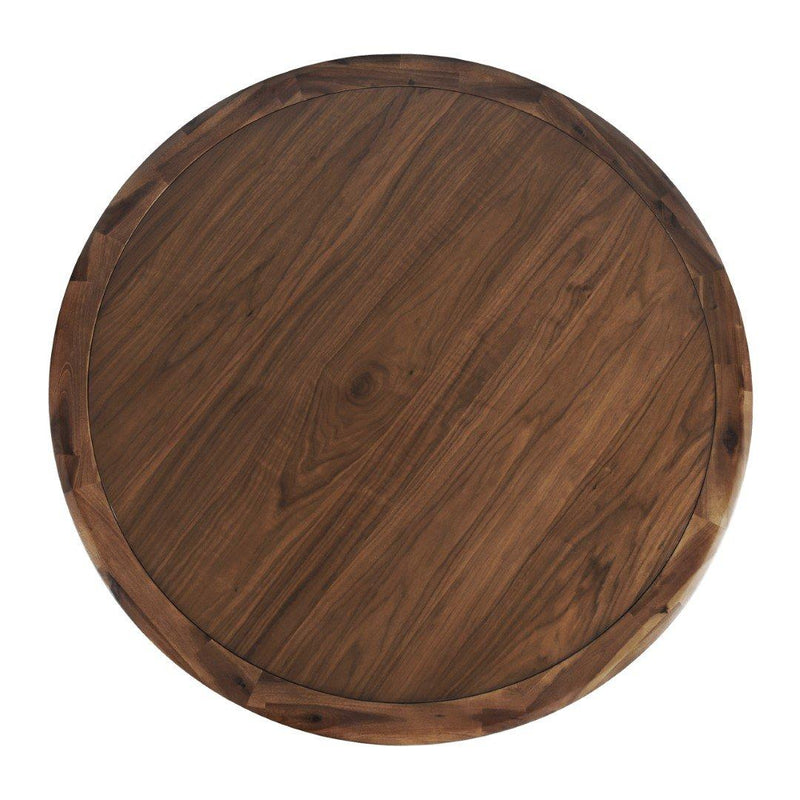 Jofran Round Nash Dining Table with Pedestal Base 2271-NASH50TW/2271-NASH50BW IMAGE 3
